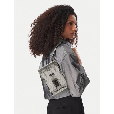 Handtasche KARL LAGERFELD B4W30365 Grau