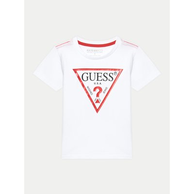 Guess T-Shirt N73I55 K8HM0 Weiß Regular Fit