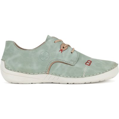 Halbschuhe Rieker 52528-52 Grün
