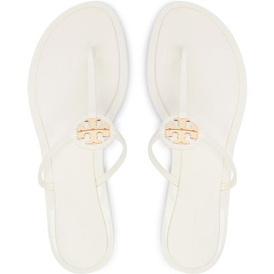 Zehentrenner Tory Burch Mini Miller Jelly 166808 Weiß