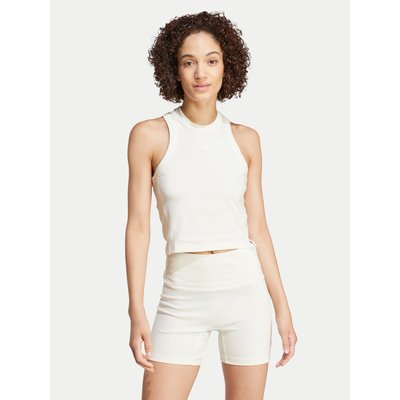 adidas Top Lounge IY6732 Weiß Slim Fit