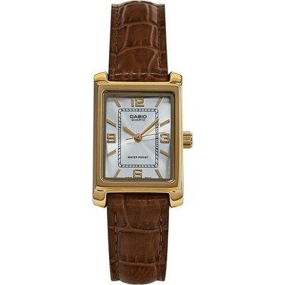Uhr Casio Classic LTP-1234PGL-7AEG Braun