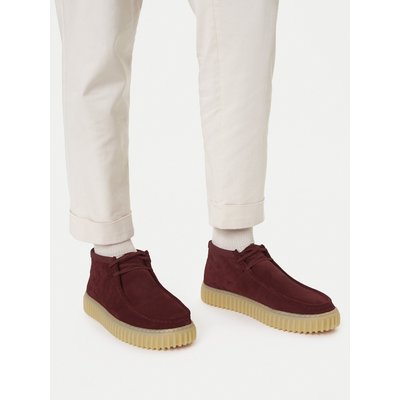 Schnürschuhe Clarks Torhill Hi 26183423 Dunkelrot