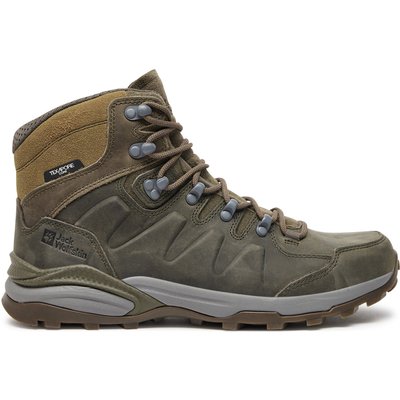 Trekkingschuhe Jack Wolfskin Refugio Prime Texapore Mid M 4059691 Braun