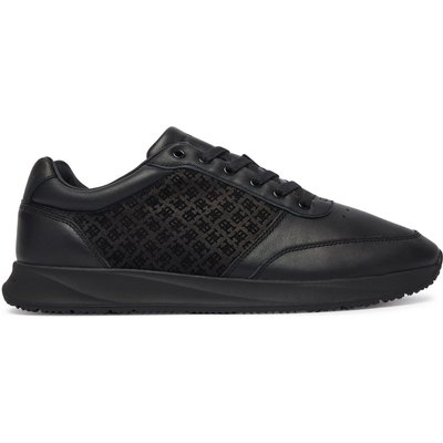 Sneakers Tommy Hilfiger Elevated Th Mono Mix Runner FM0FM06015 Schwarz