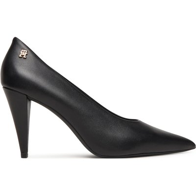 Pumps Tommy Hilfiger Th Smooth Leather Pump FW0FW08960 Schwarz