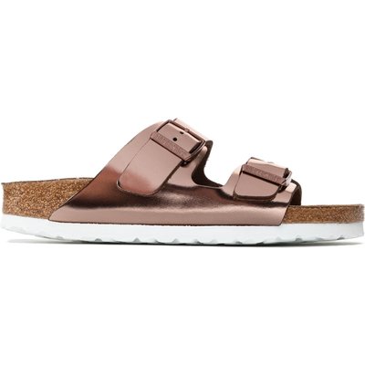 Pantoletten Birkenstock Arizona Metallic 0952093 Rosa