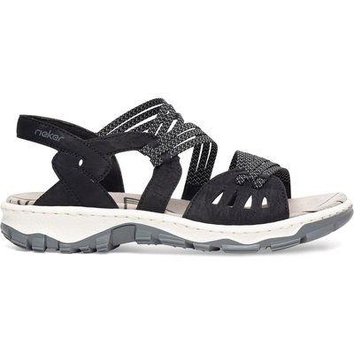 Sandalen Rieker 68882-00 Schwarz