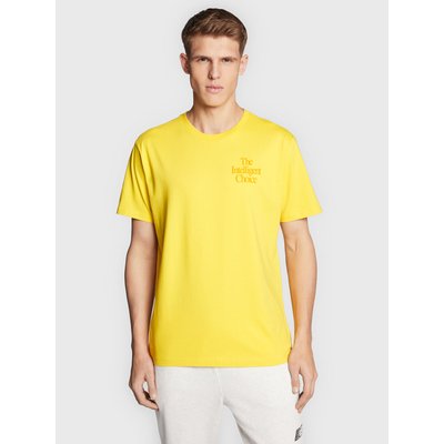 New Balance T-Shirt MT23502 Gelb Relaxed Fit