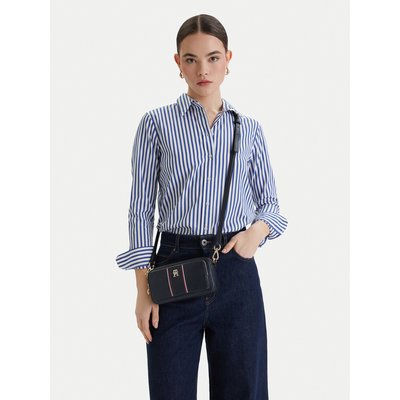 Handtasche Tommy Hilfiger Th Daily Camera Bag Corp AW0AW18640 Dunkelblau