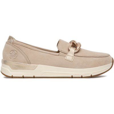 Halbschuhe Rieker 58944-60 Beige