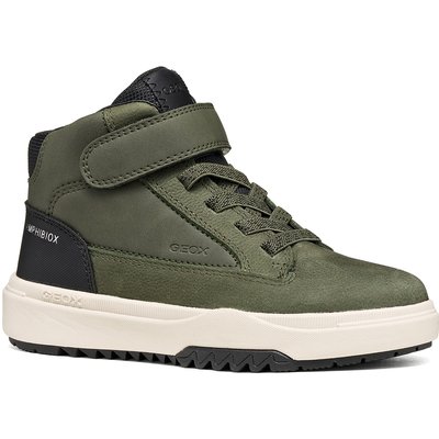Schnürschuhe Geox J Bunshee Boy B Abx J16FMA 0ME33 C3009 M Dunkelgrün