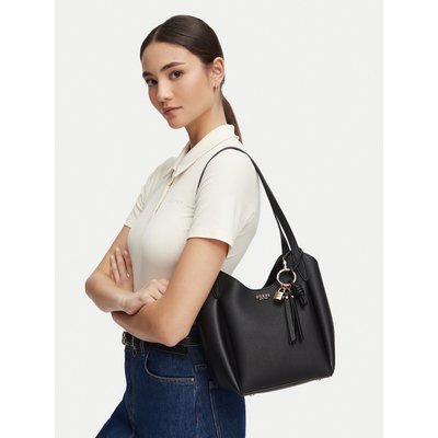 Handtasche Guess Melody HWBG97 35030 Schwarz