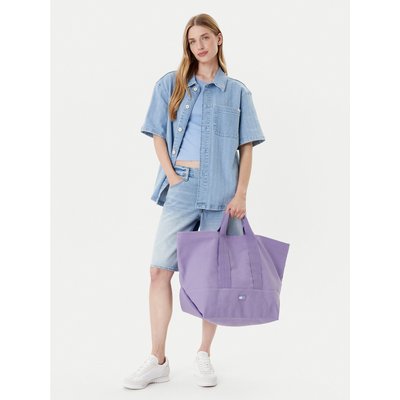 Handtasche Tommy Jeans Tjw Tote Edition Canvas AW0AW17542 Violett