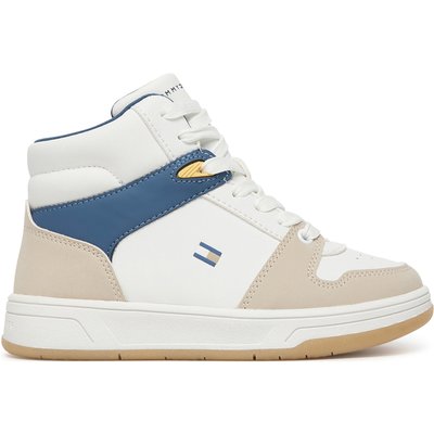 Sneakers Tommy Hilfiger High Top Lace Up T3X9-34364-1269 M Weiß