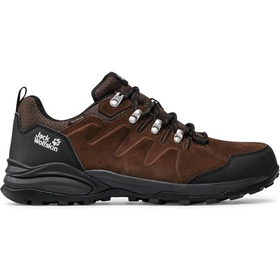 Trekkingschuhe Jack Wolfskin Refugio Texapore Low M 4049851 Braun