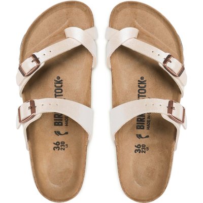 Zehentrenner Birkenstock Mayari 1020664 Écru