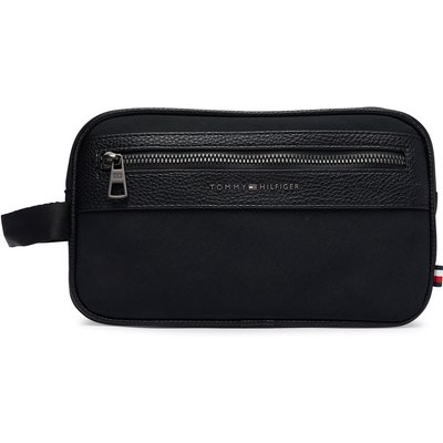 Kosmetiktasche Tommy Hilfiger Th Repreve Washbag AM0AM14514 Schwarz