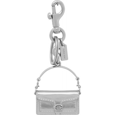 Schlüsselanhänger Coach Bag Charm CS246 Silberfarben
