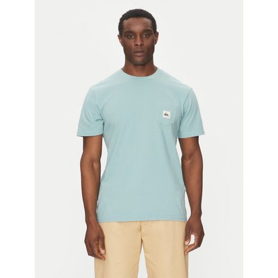 Quiksilver T-Shirt EQYZT08062 Himmelblau Regular Fit
