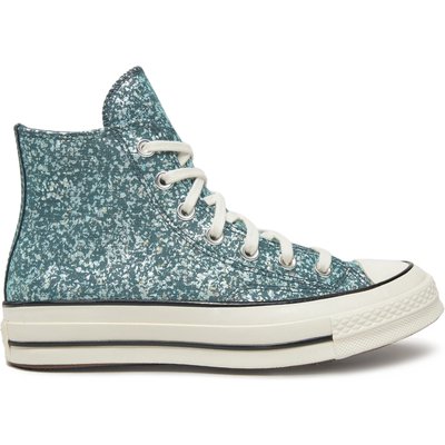 Sneakers aus Stoff Converse Chuck 70 Glitter Hi A10097C 486 Blau