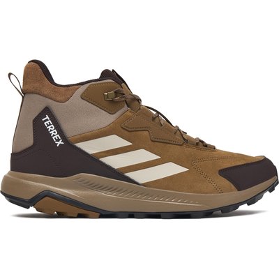Trekkingschuhe adidas Terrex Anylander Leather Mid Hiking KJ5213 Braun