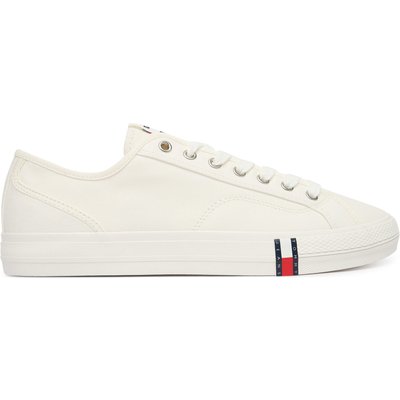Sneakers aus Stoff Tommy Jeans Archive Vulc Y2K EM0EM01674 Weiß