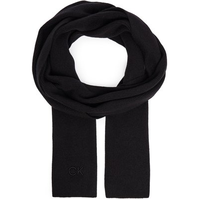 Schal Calvin Klein Embroidery Fine K60K612601 Schwarz