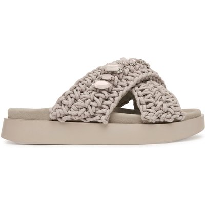 Pantoletten Inuikii Woven Stones 1004.003.0073 Grau