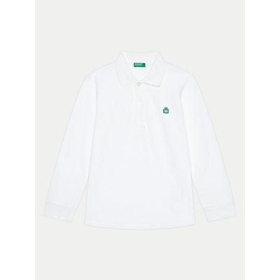 United Colors Of Benetton Poloshirt 3089G3009 Weiß Regular Fit