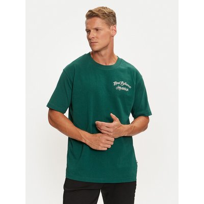 New Balance T-Shirt MT43556 Grün Regular Fit