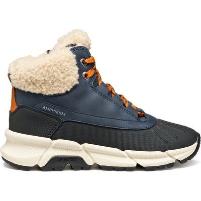 Schnürschuhe Geox J Flexyper Plus J56LCB 0ME50 C4218 D Dunkelblau