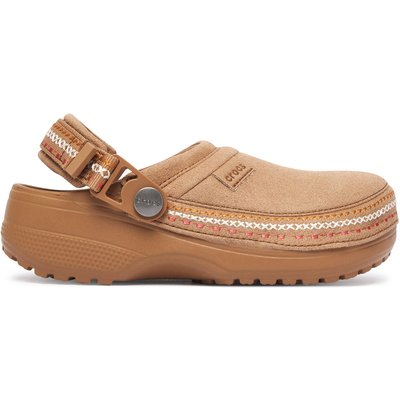 Pantoletten Crocs Crafted clog 213988 Braun
