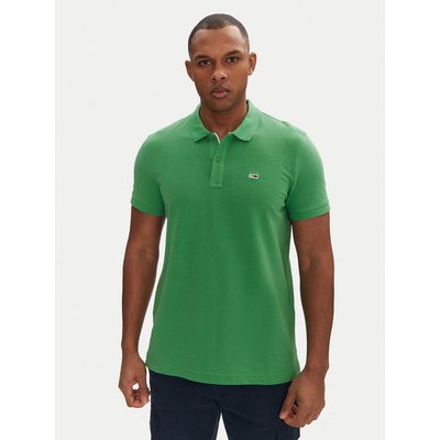 Tommy Jeans Poloshirt DM0DM20676 Grün Slim Fit