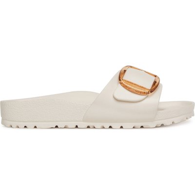 Pantoletten Birkenstock Madrid Big Buckle Eva 1029633 Écru