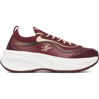 Sneakers Tommy Hilfiger TH Wave Runner FW0FW09484 Dunkelrot