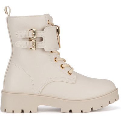 Schnürschuhe DeeZee CM231117-2 Beige