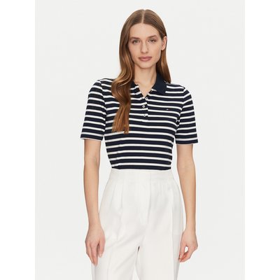Tommy Hilfiger Poloshirt 1985 WW0WW43224 Dunkelblau Regular Fit