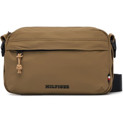 Umhängetasche Tommy Hilfiger Th Colour Ew Reporter AM0AM13219 Khakifarben