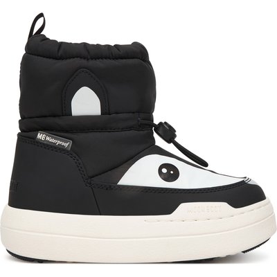 Schneeschuhe Moon Boot Mb Jr Park Tube Mid Animal Wp 80D3440100 S Schwarz