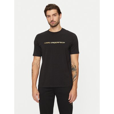 KARL LAGERFELD T-Shirt 755462 551235 Schwarz Regular Fit