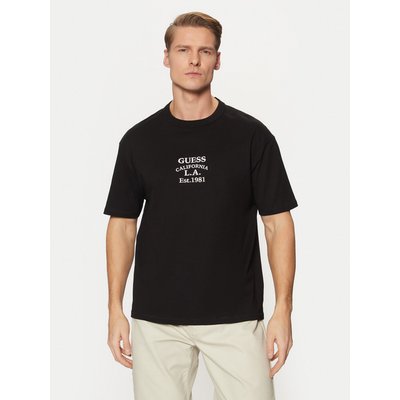 Guess T-Shirt M5RI35 K8FQ4 Schwarz Oversize