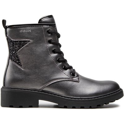 Stiefel Geox J Casey G. G J9420G 0NFEW C0062 S Silberfarben