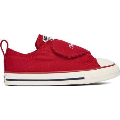 Sneakers aus Stoff Converse Chuck Taylor All Star One Strap Hearts A19068C Rot