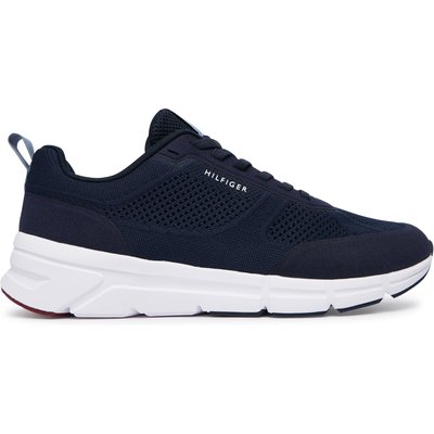 Sneakers Tommy Hilfiger Light Knitted Hilfiger Runner FM0FM06010 Dunkelblau