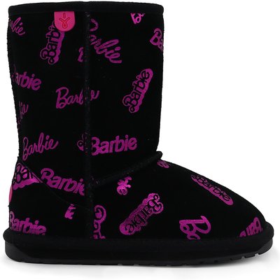 Schneeschuhe EMU Australia Barbie Wallaby Print Lo K12904 Schwarz