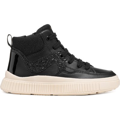 Sneakers Geox J Laquinny Girl J66M3D 05402 C9999 S Schwarz