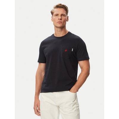 Beverly Hills Polo Club T-Shirt P-SS26M-TS414000 Dunkelblau Regular Fit