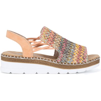 Sandalen Rieker V1241-90 Bunt