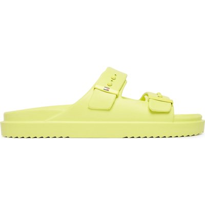 Pantoletten Tommy Hilfiger FM0FM05757 Gelb